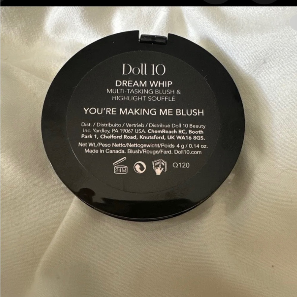 NEW Doll 10 Dream Whip Blush/highlight Color You're Making Me Blush - Picture 4 of 4